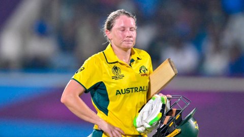 Women's World Cup: Healy, Sutherland outshine Mandhana, Rawal as Australia beat India in close clash