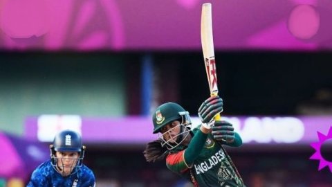Women's World Cup: Mostary hits gritty 60 but Ecclestone's three-for restricts Bangladesh to 178