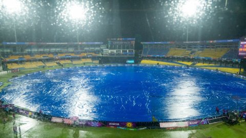 Women's World Cup: Rain washes out Sri Lanka-New Zealand match in Colombo (Credit: SLC/X) Women's World Cup: Rain washes out Sri Lanka-New Zealand match in Colombo
