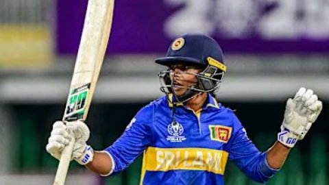 Women's World Cup: Skipper Athapaththu and Nilakshika’s fifties guide Sri Lanka to 258/6 v NZ (Credi Women's World Cup: Skipper Athapaththu and Nilakshika’s fifties guide Sri Lanka to 258/6 v NZ
