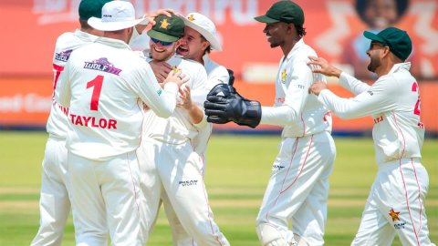 Richard Ngarava’s Five-for Powers Zimbabwe To First Home Test Win Since 2013 ஆஃப்கானை இன்னிங்ஸ் வித்தியாசத்தில் வீழ்த்தியது ஜிம்பாப்வே!