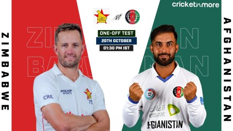 Zimbabwe vs Afghanistan, One-off Test- Who will win today ZIM vs AFG match? Zimbabwe vs Afghanistan, One-off Test- Who will win today ZIM vs AFG match?