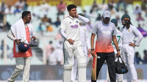 1st Test: Gill ruled out for rest of the match due to neck injury, says BCCI
