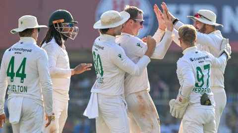 2nd Test: South Africa swell lead to 314 after Jansen's six-for bowls out India for 201 (ld)