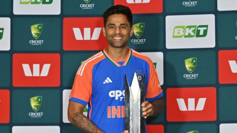 5th T20I: Feels great to finally touch the trophy, says Suryakumar after series win over Australia
