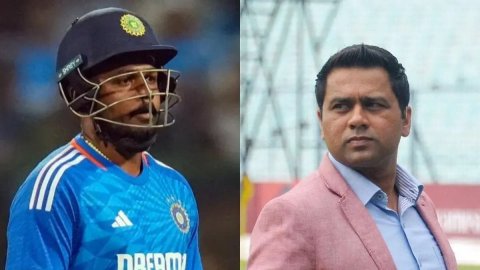 ஆஸ்திரேலியாவுக்கு எதிரான மூன்றாவது டி20 போட்டியில் சஞ்சு சாம்சன் நீக்கப்பட்டதற்கு ஆகாஷ் சோப்ரா கடும்