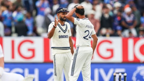 IND-A Vs SA-A: आकाशदीप और प्रसिद्ध कृष्णा की घातक गेंदबाज़ी, इंडिया ने दूसरी पारी में बनाई 112 रन की