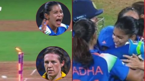 VIDEO: Amanjot की बिजली जैसी थ्रो, रनआउट कर इस तरह तोड़ी साउथ अफ्रीका की ओपनिंग साझेदारी