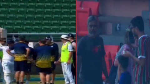 BAN vs IRE 2nd Test: ढाका में अचानक महसूस हुए भूकंप के झटके, खेल थम गया कुछ मिनटों के लिए; VIDEO