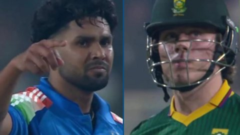 Harshit Rana का गुस्सैल अंदाज़! Dewald Brevis को आउट कर दिया तगड़ा सेंड-ऑफ; देखें VIDEO