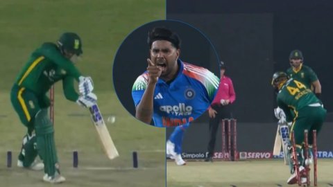VIDEO: रांची में Harshit Rana का कहर! पहले ही ओवर में Ryan Rickelton और Quinton de Kock को भेजा पवेल
