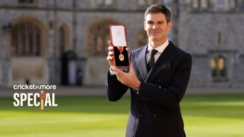 James Anderson Knighted for Services to Cricket