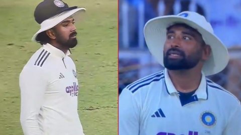 VIDEO: Mohammed Siraj की बेढंगी थ्रो ने दिलाया KL Rahul को गुस्सा, लेकिन स्माइल ने बचा लिया माहौल