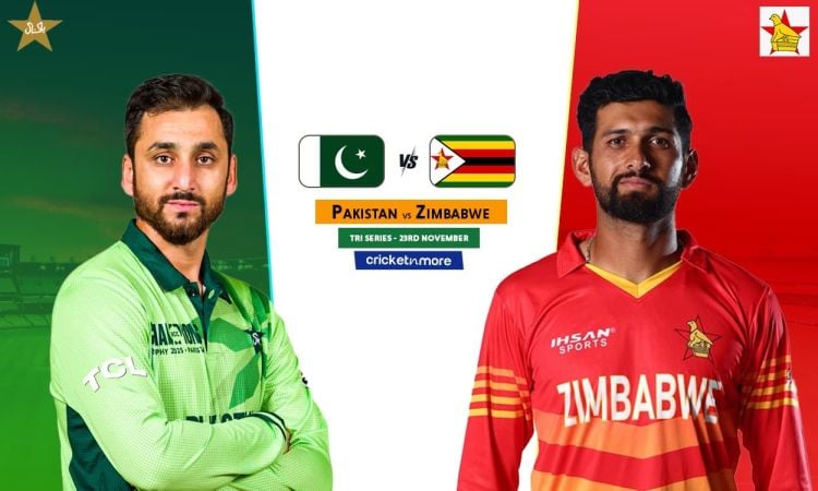 Pakistan T20I Tri-Series: पाकिस्तान ने जिम्बाब्वे के खिलाफ टॉस जीतकर चुनी बल्लेबाज़ी, यहां देखें दोनों टीमों की प्लेइंग XI