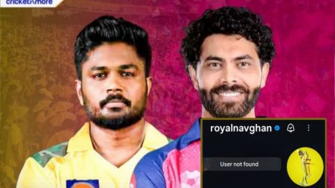 जडेजा का इंस्टाग्राम अकाउंट अचानक हुआ गायब, तो फैंस के मन में CSK और RR ट्रेड पर और उठे सवाल