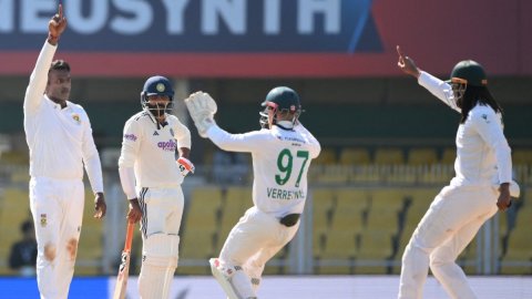 South Africa tour of India 2025 Guwahati test report