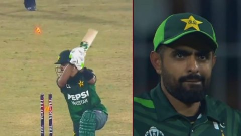 VIDEO: 'टी20 को बना देता है टेस्ट',  Babar Azam 22 गेंदों में 16 रन की टुक-टुक पारी खेलकर हुए जमकर ट