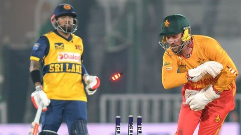 SL Vs ZIM: जिम्बाब्वे ने टी20 वर्ल्ड कप 2026 से पहले श्रीलंका को दिखाया आइना, 95 रन पर ढेर कर 67 रन 
