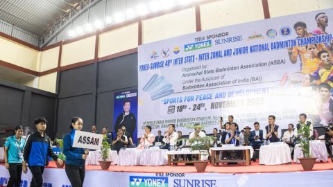 Arunachal CM inaugurates 48th Junior National Badminton Championship