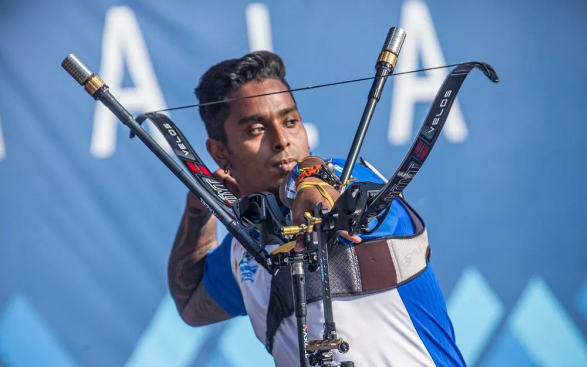Asian Archery C ships Dhiraj Wins Men s Recurve Gold As India Finish With 10 Medals On Cricketnmore