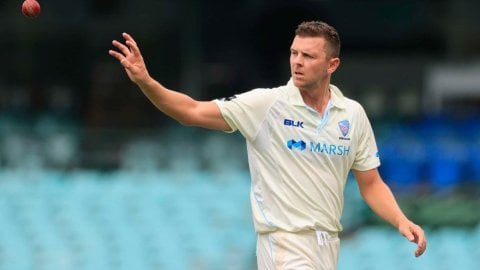Australia hit by injury scare as Hazlewood, Abbott limp off the field ahead of Ashes opener