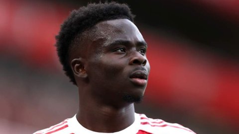 'Can't get carried away': Saka on Arsenal title hopes