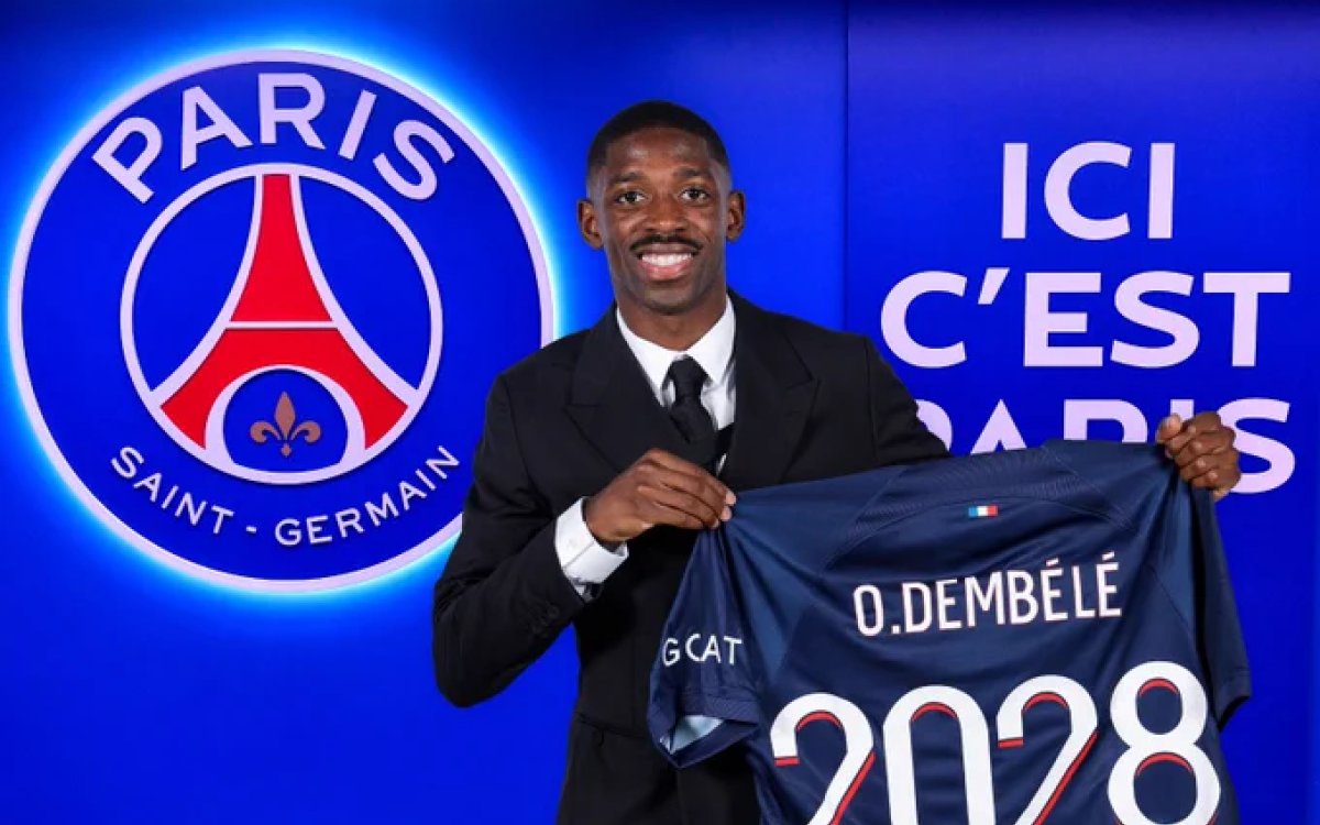 Dembele Fit For PSG's Champions League Clash Against Bayern On