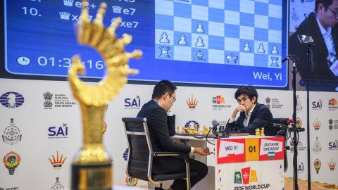 FIDE World Cup 2025: Wei-Sindarov final goes into tiebreak; Esipenko seals Candidates spot