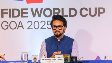 FIDE World Cup: Anurag Thakur all praise for AICF’s role in accelerating chess development in India