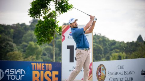 Golf: Ajeetesh Sandhu makes cut at Singapore Open as Soomin Lee takes lead