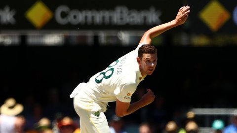 Hazlewood cleared for Ashes opener after injury scare; Abbott ruled out