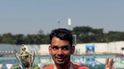 Himanshu Nandal claims triple gold and best swimmer award in National Para Swimming C’ship