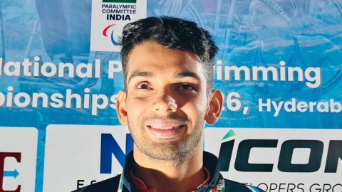 राष्ट्रीय पैरा तैराकी चैंपियनशिप: हिमांशु नांदल ने जीता सर्वश्रेष्ठ तैराक का पुरस्कार  
