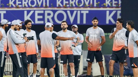 Ranchi: Team India Practice Session Ahead of 1st ODI Match Against South Africa