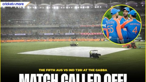AUS vs IND 5th T20: गाबा में टूटा फैंस का दिल, बारिश के कारण रद्द हुआ मुकाबला; Team India ने 2-1 से 