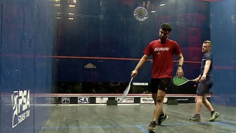 Indian Open squash: Velavan Senthilkumar beats sixth seed Bernat Jaume; Ramit Tandon also advances