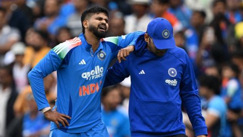 श्रेयस अय्यर की चोट से जुड़ी बड़ी अपडेट आई,फिलहाल सिडनी में रहेंगे