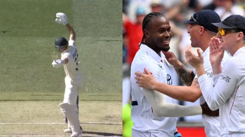 VIDEO: जोफ्रा आर्चर को नहीं झेल पाए लाबुशेन, एक गलती से हो गए क्लीन बोल्ड