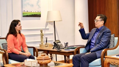 Kiren Rijiju shares 'special joy' meeting Double-Olympics medallist Manu Bhaker