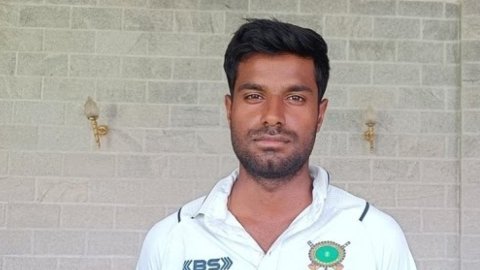 Meghalaya’s Akash Choudhary smashes fastest first-class fifty with eight sixes in a row