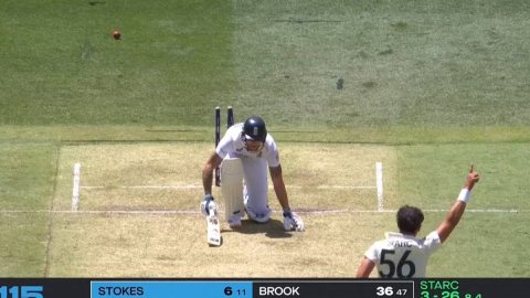 VIDEO: मिचेल स्टार्क ने उगली आग, बेन स्टोक्स का उखाड़ डाला स्टंप