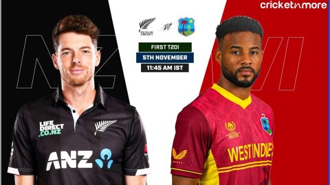 New Zealand vs West Indies, 1st T20I- Who will win today NZ vs ENG match?