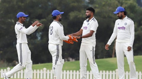 Pacers help India A seize control over South Africa A on Day Two of second red-ball game