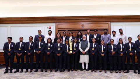 PM Modi commends Blind Women’s Cricket Team for overcoming challenges, showcasing talent and nationa