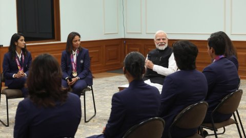 PM Modi urges Indian women's cricket team players to promote Fit India Movement to combat obesity