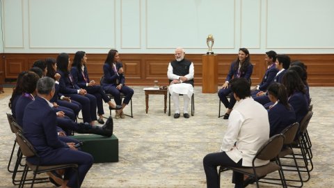 PM Modi’s heartwarming chat with World Cup-winning women’s cricket team goes viral