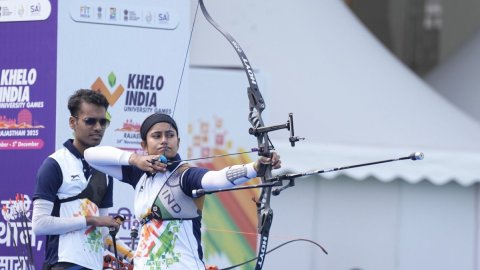 Smiling at mistakes, focusing on present: KIUG gold medallist archer Anshika shares her winning form