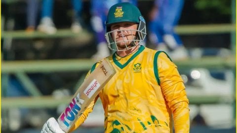 IN-A vs SA-A 3rd unofficial ODI: लुआन-ड्रे प्रीटोरियस और रिवाल्डो मूनसामी ने ठोके शतक, SA-A ने तीसरा