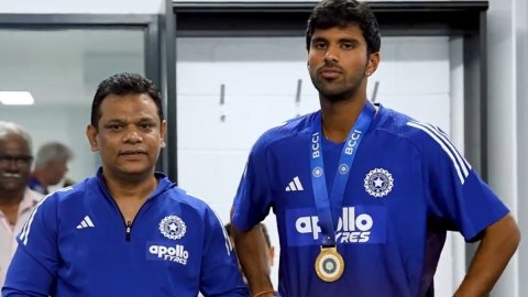 Stood up to every challenge with consistency: Sundar gets Impact Player of the Series medal in Austr