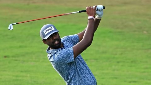 Theegala moves up marginally despite triple bogey in Bermuda